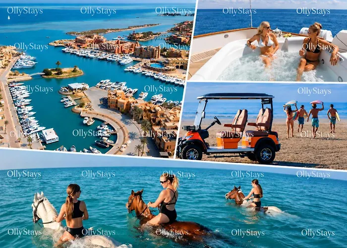 Villa Stunning Tawila Lagoon Pool 4br Villa, Nanny Hurghada